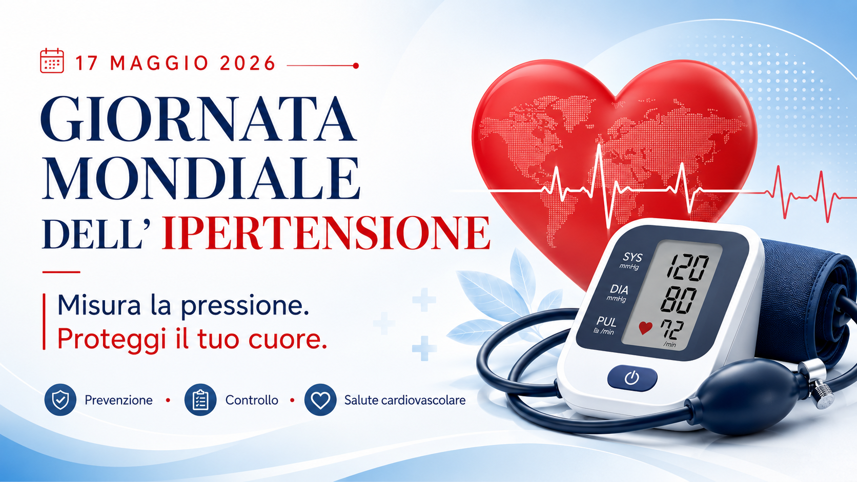 Giornata Mondiale dell'Ipertensione 2026 — Centro Ipertensione Roma