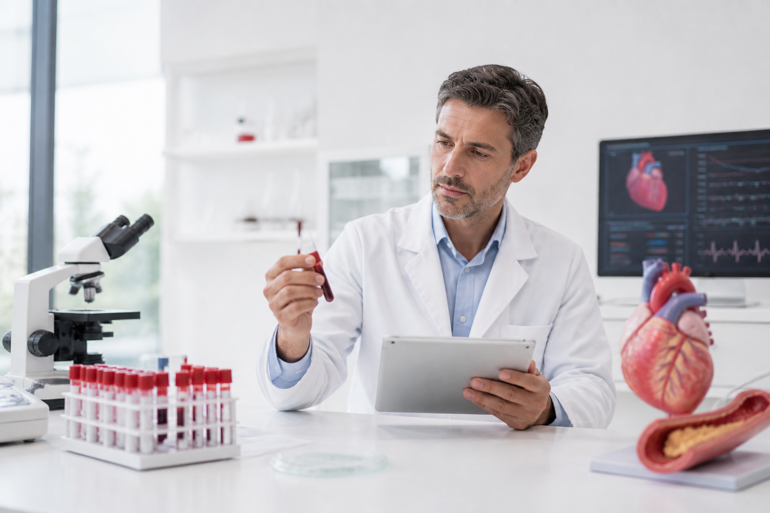 Cardiologo analisi laboratorio — Centro Ipertensione Roma